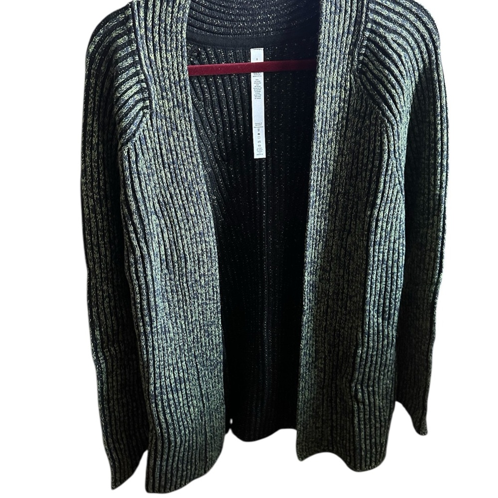Lululemon Cotton-Cashmere Blend Sweater Wrap Sz 8 NWT